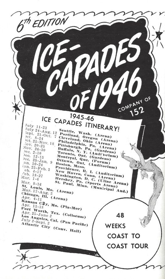 Ice Capades Tour Itineraries Ice Capades The Blade